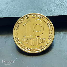 Обігові Обиходные ^/--/^ MN Україна 10 копійок 2011 р., 2 /--/ ИВм ^_^^^ MN Украина 10 копеек 2011 г. - фото фото фото