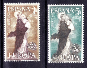 Іспанія Испания ^/--/^ Испания 1963 г MNH  - - EUROPA CEPT - ^_^^^ 1963 — Іспанія — EUROPA CEPT - фото фото фото