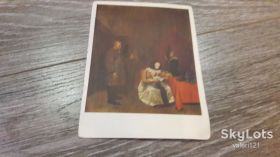 СРСР СССР ^/--/^ открытка СССР Герард Терборх Письмо 1959 /--/ г. ^_^^^ листівка СРСР Герард Терборх Лист 1959 /--/ р. - фото фото фото