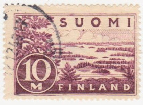 Балтійські країни Балтийские страны ^/--/^ Финляндия 1932 г.№ 187 гашеная ^_^^^ Фінляндія 1932 р. No 187 гашена - фото фото фото
