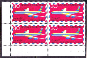 Транспорт Транспорт ^/--/^ Транспорт. Авиация. Германия 1969  г MNH ^_^^^ Транспорт. Авіація. Німеччина 1969 MNH - фото фото фото