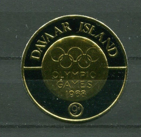 Спорт Спорт ^/--/^ Даваар о-ва Davaar Island Sport  1968 Olympic Games  MNH ^_^^^ Davaar Island Sport 1968 Olympic Games MNH - фото фото фото