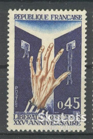 Франція Франция ^/--/^ Франция 1970 война Mi 1718 MNH ^_^^^ Франція 1970 війна Mi 1718 MNH - фото фото фото