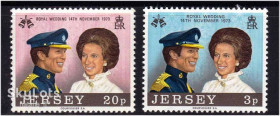 Італія, Ватикан Италия, Ватикан ^/--/^ GB Джерси  1973 г  MNH -  личности - свадьба - ^_^^^ GB Джерсі 1973 MNH - особистості - весілля - фото фото фото