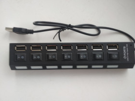 USB адаптери USB адаптеры ^/--/^ Юсб розгалужувач на 7 портів ^_^^^ Юсб разветвитель на 7 портов - фото фото фото