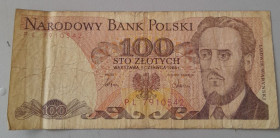 Польща Польша ^/--/^ 100 злотых 1986 Польша ^_^^^ 100 злотих 1986 Польща - фото фото фото