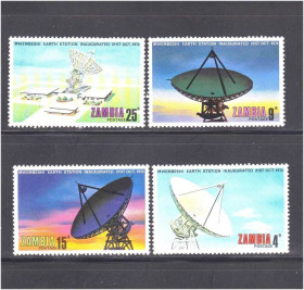 Освоєння космосу Освоение космоса ^/--/^ Космос . Замбия 1974 г MNH - ^_^^^ Космос . Замбія 1974 MNH - - фото фото фото
