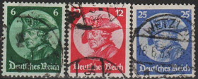 Третій Рейх (-) Третий Рейх (-) ^/--/^ 1933 - Рейх - Фрідрих Великий Mi.479-81 _40,0 € ^_^^^ 1933 - Рейх - Фридрих Великий Mi.479-81 _40,0 € - фото фото фото