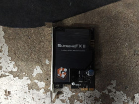 Звукові карти Звуковые карты ^/--/^ Звуковая карта Asus SupremeFX II № 261002111 ^_^^^ Звукова карта SupremeFX II No 261002111 - фото фото фото
