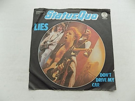 Платівки Пластинки ^/--/^ Виниловая пластинка Status Quo - Lies, Don`t Drive My Car Пр-во Германия ^_^^^ Вінілова платівка Status Quo - Lies, Don't Drive My Car Пр-во Німеччина - фото фото фото