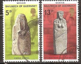 Великобританія Великобритания ^/--/^ Великобр. Гернси 1977 Sc.149,152 used ^_^^^ Великобр. Гернсі 1977 Sc.149,152 used - фото фото фото