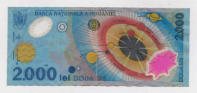 Румунія Румыния ^/--/^ 2000 ЛЕЙ = 1999 р. = РУМУНІЯ = полімер ^_^^^ 2000 ЛЕЙ = 1999 г. = Румыния = полимер - фото фото фото