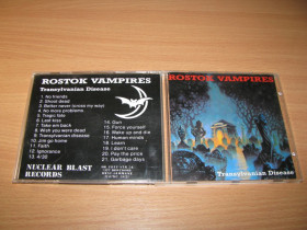 Музичні диски Музыкальные диски ^/--/^ ROSTOK VAMPIRES - Transylvanian Disease   (1989 Nuclear Blast) ^_^^^ ROSTOK VAMPIRES - Transylvanian Disease (1989 Nuclear Blast) - фото фото фото