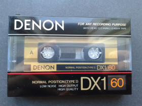 Касети Кассеты ^/--/^ Аудиокассета Denon DX/1 60 ^_^^^ Denon DX/1 60 - фото фото фото
