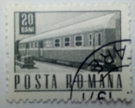Румунія Румыния ^/--/^ Румыния 1967 Вагон, гашеная ^_^^^ Румунія 1967 Вагон, гашена - фото фото фото