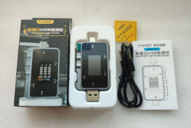 Тестери, мультиметри Тестеры, мультиметры ^/--/^ USB-тестер Fnirsi FNAC-28 - фото фото фото