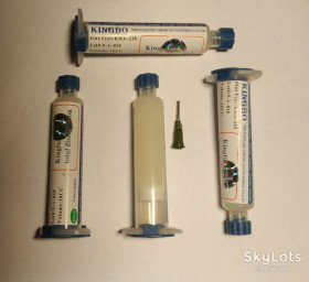 Витратні матеріали Расходные материалы ^/--/^ Флюс Kingbo RMA-218 10 /--/ мл ^_^^^ Kingbo RMA-218 10 /--/ мл - фото фото фото