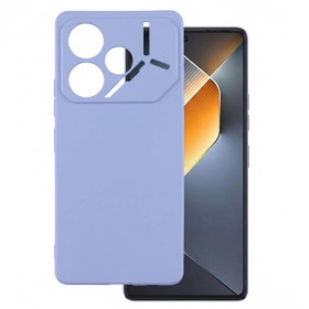 Чохли, бампера Чехлы, бампера ^/--/^ Чохол Fiji Full Soft Premium для Tecno POVA 6 (LI /--/ 7) протиударний бампер з мікрофіброю Violet ^_^^^ Чехол Fiji Full Soft Premium для Tecno POVA 6 (LI /--/ 7) противоударный бампер с микрофиброй Violet - фото фото фото