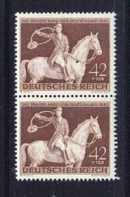 Третій Рейх (-) Третий Рейх (-) ^/--/^ ZM Германия Рейх 1943 г  MNH - ^_^^^ ZM Німеччина Рейх 1943 р MNH - фото фото фото