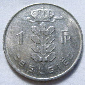 Бельгія Бельгия ^/--/^ Бельгія 1 франк 1967 року BELGIË #6 /--/ П /--/ 1631 ^_^^^ Бельгия 1 франк 1967 года BELGIË #6 /--/ П /--/ 1631 - фото фото фото