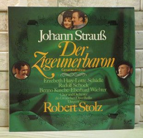 Платівки Пластинки ^/--/^ 2 /--/ lp Johann Strauß, Robert Stolz – Der Zigeunerbaron  пластинка винил ^_^^^ 2 /--/ lp Johann Strauß, Robert Stolz – Der Zigeunerbaron платівка вініл - фото фото фото