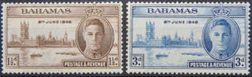 Інше Другое ^/--/^ Британские Колонии Багамские острова Георг VI Победа 1946 ^_^^^ Британські Колонії Багамські острови Георг VI Перемога 1946 - фото фото фото