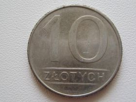 - року - года ^/--/^ Польша 10 злотых 1988 года #10558 ^_^^^ Польща 10 злотих 1988 #10558 - фото фото фото