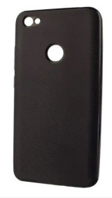 Чохли, бампера Чехлы, бампера ^/--/^ Чохол Xiaomi Redmi Note 5 /--/ A Prime Silicon Case CARBON Black ^_^^^ Чехол Xiaomi Redmi Note 5 /--/ A Prime Silicon Case CARBON Black - фото фото фото