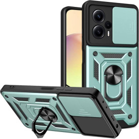 Чохли, бампера Чехлы, бампера ^/--/^ Чохол Fiji Camera Defence для Xiaomi Redmi Note 12 Turbo бампер із захистом камери та підставкою Gre ^_^^^ Чехол Fiji Camera Defence для Xiaomi Redmi Note 12 Turbo бампер с защитой камеры и подставкой Gre - фото фото фото