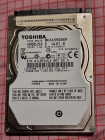 Жорсткі диски Жесткие диски ^/--/^ 18%  (h /--/ 2 /--/ testw ок) hdd 2.5 640 гб toshiba 65.2/66.3 жесткий диск 5400 mk /--/ 6459 /--/ gsxp тошиба ^_^^^ 18% (h /--/ 2 /--/ testw ок) hdd 2.5 640 гб toshiba 65.2/66.3 жорсткий диск 5400 mk /--/ 6459 /--/ gsxp тошиба - фото фото фото
