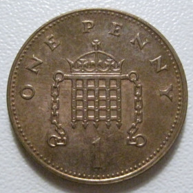 Єлизавета II (після ) Елизавета II (после ) ^/--/^ Велика Британія 1 пенні 1992 року Магнітна 43081 ^_^^^ Великобритания 1 пенни 1992 года Магнитная 43081 - фото фото фото