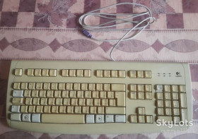 Клавіатури Клавиатуры ^/--/^ Брендова клавіатура Logitech Deluxe 250 PS/2 Тест ОК ^_^^^ Брендовая клавиатура Logitech Deluxe 250 PS/2 Тест ОК - фото фото фото