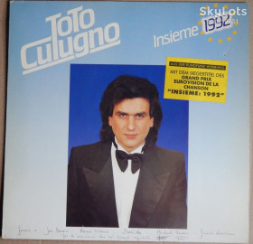 Платівки Пластинки ^/--/^ Toto Cutugno – Insieme: 1992  (EMI – 1 /--/ C 064-7948711, Germany) NM-/EX+ ^_^^^ Toto Cutugno – Insieme: 1992 (EMI – 1 /--/ C 064-7948711, Germany) NM-/EX+ - фото фото фото