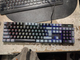 Клавіатури Клавиатуры ^/--/^ Игровая клавиатура с подсветкой RGB GamePro MK /--/ 105 /--/ R USB № 25290542 ^_^^^ Ігрова клавіатура з підсвічуванням RGB GamePro MK /--/ 105 /--/ R USB No 25290542 - фото фото фото