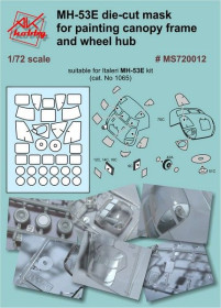: : ^/--/^ AK Hobby 720012 - маска для модели MH-53 /--/ E  (Italeri) 1/72 ^_^^^ AK Hobby 720012 - маска для моделі MH-53 /--/ E (Italeri) 1/72 - фото фото фото