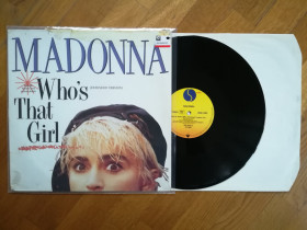 Платівки Пластинки ^/--/^ Madonna-Who&amp;apos;s that girl  (глянс. конв.)-Ex.+, Німеччина  (&amp;91) - фото фото фото