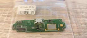 Роз'єми, гнізда Разъемы, гнезда ^/--/^ Плата зарядки Xiaomi Redmi 4 /--/ A    (Original)    (під заміну роз&amp;apos;єму!) ^_^^^ Плата зарядки Xiaomi Redmi 4 /--/ A (Original) (под замену разъёма!) - фото фото фото