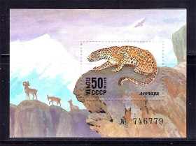 Фауна Фауна ^/--/^ Фауна  СССР 1985 г MNH - блок - ^_^^^ NM Фауна СРСР 1985 MNH - блок - фото фото фото