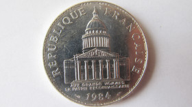 Франція Франция ^/--/^ 100 франків 1984 рік. Франція. ^_^^^ 100 франков 1984 год. Франция. - фото фото фото