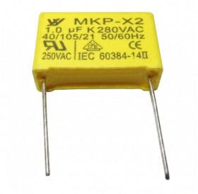 Конденсатори Конденсаторы ^/--/^ Конденсатор 1.0 uF 275 /--/ V AC MKP-X /--/ 2 плівковий ^_^^^ Конденсатор 1.0 uF 275 /--/ V AC MKP-X /--/ 2 пленочный - фото фото фото