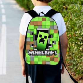 Рюкзаки, сумки Рюкзаки, сумки ^/--/^ Рюкзак детский майнкрафт &amp;quot;Minecraft&amp;quot; 34 /--/ х /--/ 27 /--/ см,городской ранец для мальчика с принтом (00182 ^_^^^ Рюкзак дитячий майнкрафт &amp;quot;Minecraft &amp;quot; 34 /--/ х /--/ 27 /--/ см,міський ранець для хлопчика з принтом (0191) - фото фото фото