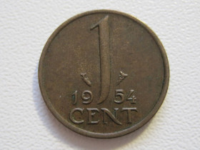 Нідерланди Нидерланды ^/--/^ Нидерланды 1 цент 1954 года #35088 ^_^^^ Нідерланди 1 цент 1954 року #35088 - фото фото фото