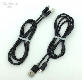 Кабелі Кабели ^/--/^ USB кабель / Дата кабель M-005 круглый Metal 1.0 /--/ m Black (тех. упаковка) ^_^^^ USB кабель / Дата кабель M-005 круглий Metal 1.0 /--/ m Black (тех. упаковка) - фото фото фото