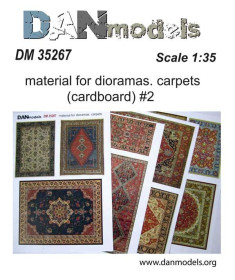 Інше Другое ^/--/^ Danmodel 35267 - материал для диорам - ковры.   ( На картоне)  часть 2, 1/35 ^_^^^ Danmodel 35267 - матеріал для діорам - килими. (На картоні) частина 2, 1/35 - фото фото фото