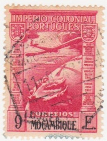 Португалія Португалия ^/--/^ Португальская  Мозамбик  1938  г. № 335 гашеная ^_^^^ Португальська Мозамбік 1938 р. No 335 гашена - фото фото фото
