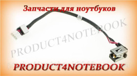 Інші комплектуючі Другие комплектующие ^/--/^ Разъем питания PJ /--/ 664 (Lenovo: U /--/ 510 series ), c кабелем ^_^^^ Роз'єм живлення PJ /--/ 664 (Lenovo: U /--/ 510 series), c кабелем - фото фото фото