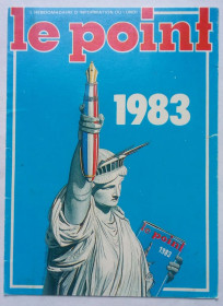 Календарі Календари ^/--/^ Календарь 1983 Журнал Ле Поинт, Франция ^_^^^ Календар 1983 Журнал Ле Поінт, Франція - фото фото фото