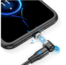 Кабелі Кабели ^/--/^ Gtwin. магнітний usb-кабель 2.4 а, поворот на 540 градусів. ^_^^^ Gtwin. магнитный usb-кабель 2.4 а, поворот на 540 градусов. - фото фото фото