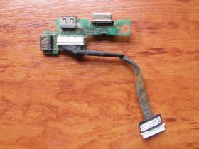 Шлейфи Шлейфы ^/--/^ 0258 /--/ Н - Плата розширення USB та VGA-роз&amp;apos;ємів від ноутбука Dell Inspiron N /--/ 5010 ^_^^^ 0258 /--/ Н - Плата расширения USB и VGA-разъемов от ноутбука Dell Inspiron N /--/ 5010 - фото фото фото