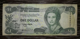 Карибський басейн Карибский бассейн ^/--/^ BAHAMAS Багамські острови 1 долар 1974 1992 вертик. номер зправа (2-й випуск). Police band ^_^^^ BAHAMAS Багамские острова 1 доллар 1974 1992 вертик. номер справа (2-й выпуск). Police band - фото фото фото